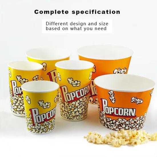 Home Compostable Food Packing Heatable Kraft Paper Cup Container Salad Bowls Soup Paper Bowl with Lid 